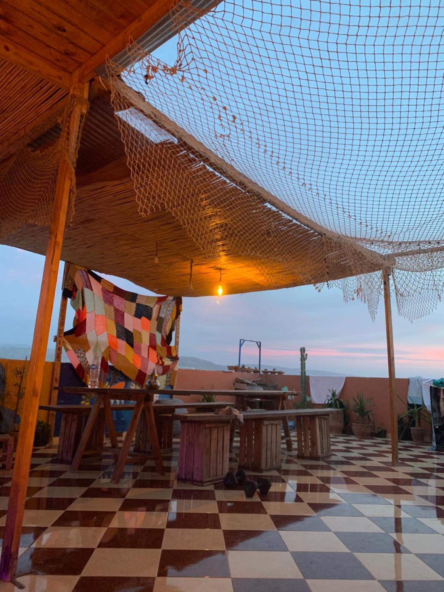 Hotel Sunny Wave Taghazout Surf & Yoga Exterior foto